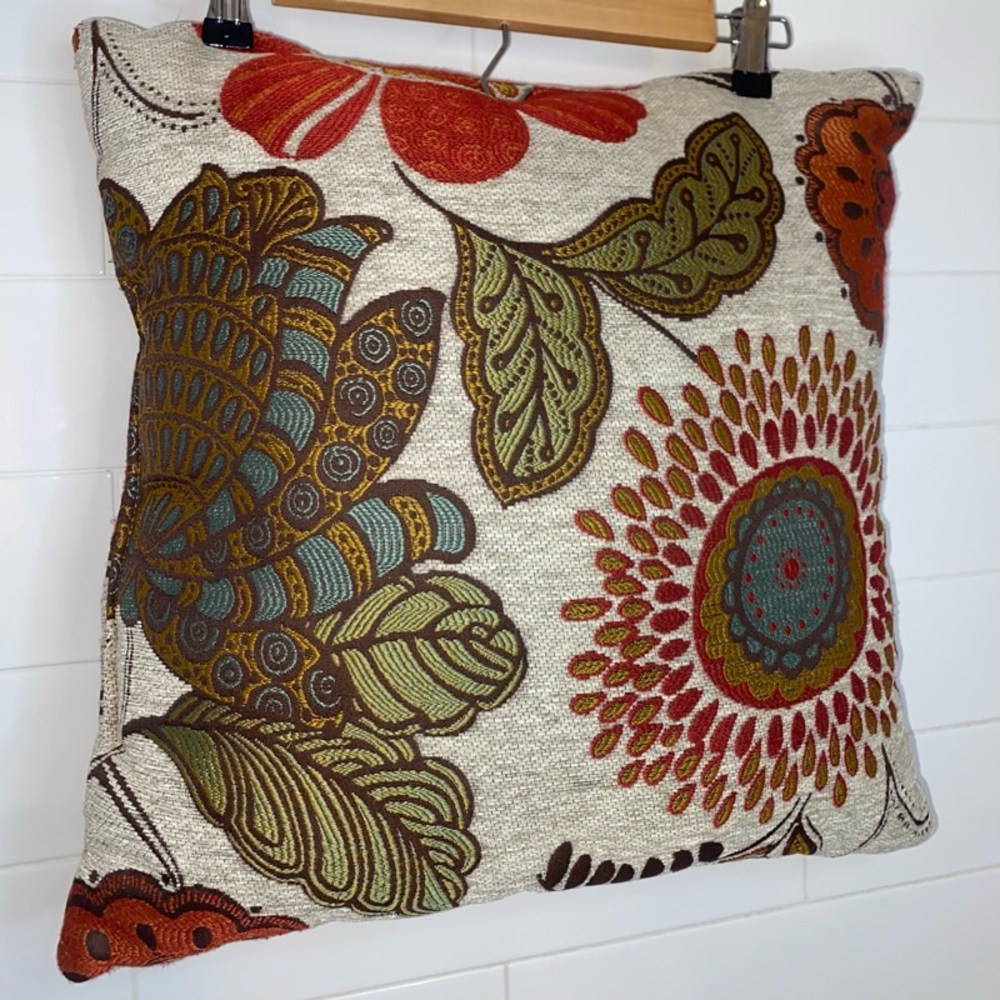 Set (2) Boho Accent Pillows